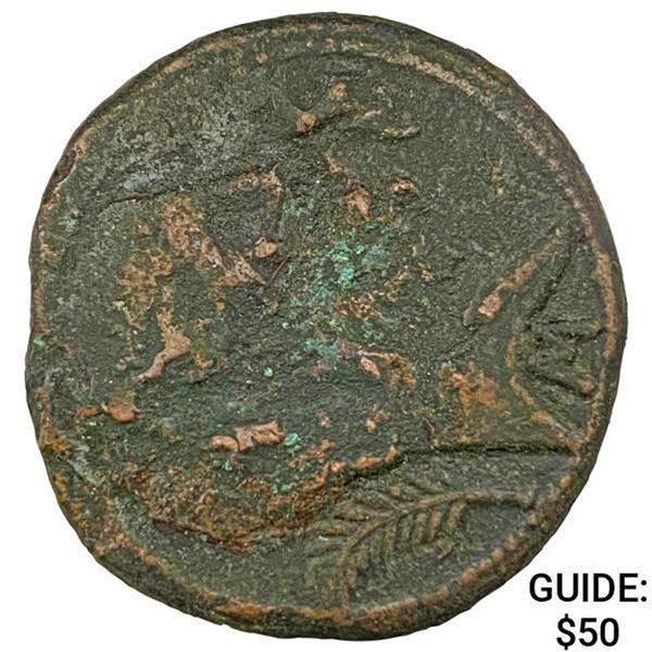 Iberia 1st Century BC Osca Bronze CLOSELY UNCIRCULATED