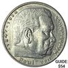 Image 1 : 1938-A Germany Silver 5 Reichsmark CLOSELY UNCIRCULATED