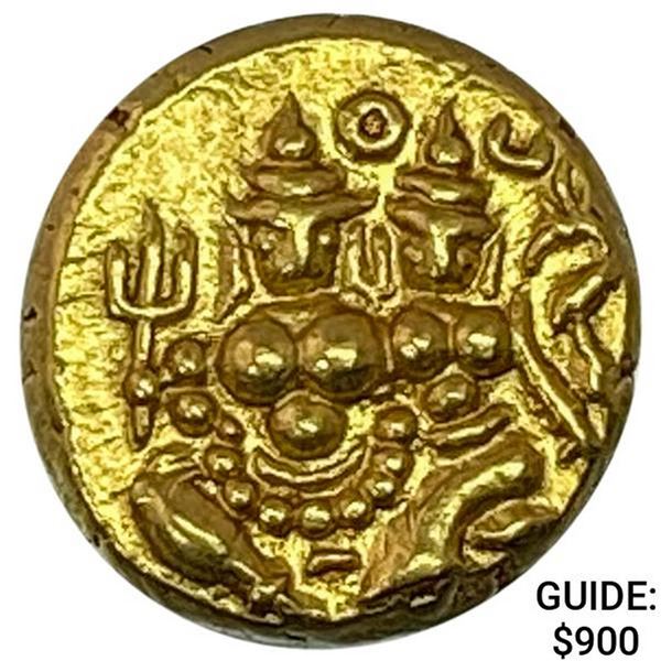 1811-1830 India .102oz Gold Pagoda UNCIRCULATED