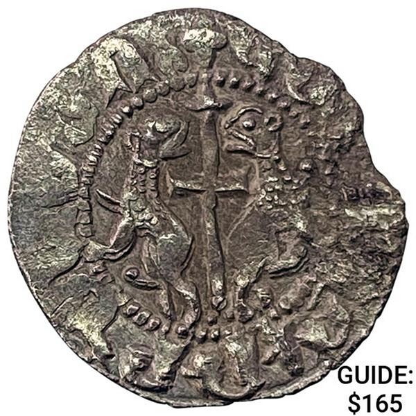 1198-1219 AD Crusades Armenia Silver Tram UNCIRCULATED