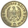 Image 2 : 1936-J Germany Silver 5 Reichsmark CLOSELY UNCIRCULATED