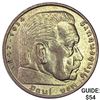 Image 1 : 1938-A Germany Silver 5 Reichsmark UNCIRCULATED
