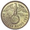 Image 2 : 1938-A Germany Silver 5 Reichsmark UNCIRCULATED