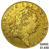 Image 1 : 1801 G. Britain .123oz Gold 1/2 Guinea CLOSELY UNCIRCULATED