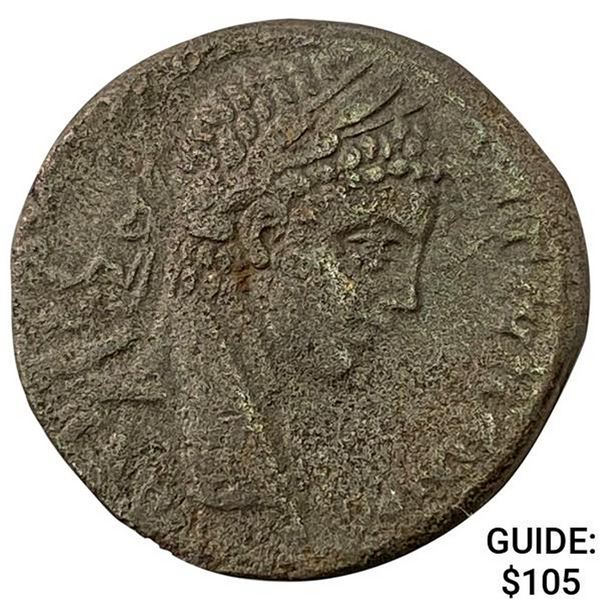 Roman Elagabalus 218-222 AD Silver Tetradrachm NEARLY UNCIRCULATED