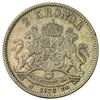 Image 2 : 1876 Norway Silver 2 Kreuzer NEARLY UNCIRCULATED