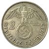 Image 2 : 1937-A Germany Silver 2 Reichsmark CLOSELY UNCIRCULATED