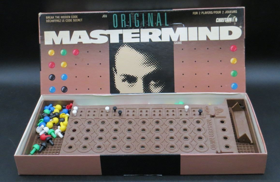 Mastermind Game Example Vintage 1972 Original Master Mind Strategy Game With Box