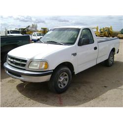 1998 FORD F250 XL PICKUP TRUCK, s/n: 1FPF2764WNB91906