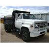 Image 1 : 1987 GMC TOPKICK S/A DUMP TRUCK, s/n: 1GTH7D1B1HV500947