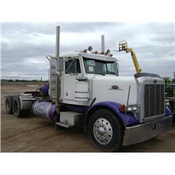 1987 PETERBILT 379 T/A TRUCK TRACTOR, s/n: 1XP5D29X7HD217151
