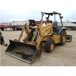 2000 CASE 570XLT 4X4 SKIP LOADER, s/n: JJG0262232