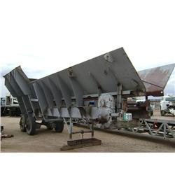 PIONEER 36in X 22ft PORTABLE APRON FEEDER, s/n: AF36383