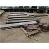 Image 1 : QTY OF ASSORTED 4in, 6in, 7in, 9in, 12in X 10ft STEEL CONCRETE FORMS