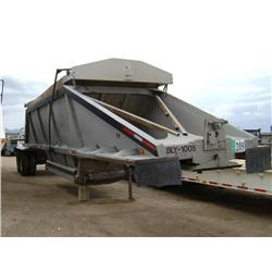 1992 RED RIVER 40ft T/A BOTTOM DUMP TRAILER, s/n: 1R9BD4026N1051005