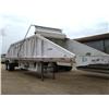 Image 1 : 1989 MATE 40ft T/A ALUMINUM BOTTOM DUMP TRAILER, s/n: 1M9B39226KH036960