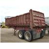 Image 2 : 1979 FRUEHAUF ND1-F2-22 7 1/2-DB5-24 24ft T/A END DUMP TRAILER, s/n: FWV-508801