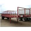 Image 1 : 1974 TIMPTE 28ft S/A FLATBED TRAILER, s/n: NM154672