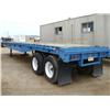 Image 2 : 40ft T/A FLATBED TRAILER, s/n: N/A