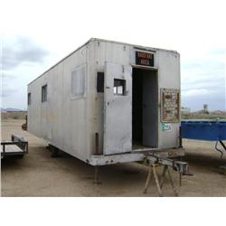 EIDEL 8ft.x32ft. S/A FIELD OFFICE TRAILER, s/n: NM124678