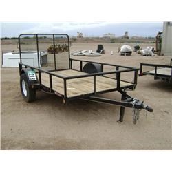 G.R. 10ft S/A UTILITY TRAILER, s/n: 3BZBP10158C001895