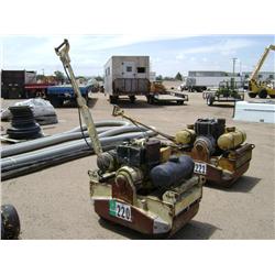 BOMAG BW60S VIBRATORY WALK-BEHIND TRENCH ROLLER, s/n: 101014000732