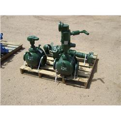 (3) PALLETS OF ASPHALT METERS & VALVES