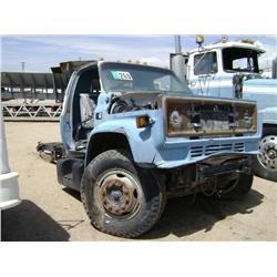 1984 CHEVROLET C70 S/A CAB & CHASIS, s/n: 1GBG7D1G0EV113068