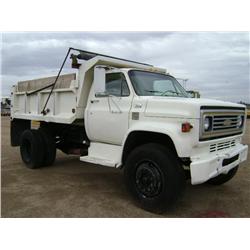 CHEVROLET C70 S/A DUMP TRUCK, s/n C17DB9V163121