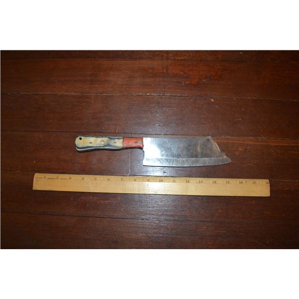 Handmade Damascus Steel Knife & Sheath