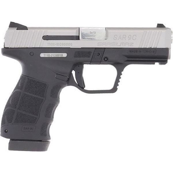 SAR USA SAR9C 9MM COMPACT 4" 2-15RD STAINLESS