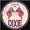 Image 1 : Dixie Gas - Weathered Round **FULLY EMBOSSED STEEL**