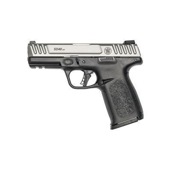 S&W SD40 2.0 40S&W 4" 14RD BLK/SLV