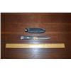 Image 1 : 9" BLACK WOOD BOOT KNIFE