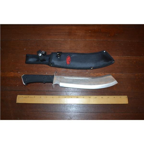 16.25" MOUNTAIN MACHETE SILVER BLADE