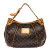 Louis Vuitton Brown Monogram Galliera PM Hobo Bag