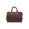 Louis Vuitton Brown Monogram Canvas Speedy 30 Satchel Bag