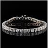 11.88 ctw Diamond 14K White Gold Bracelet