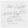 Image 2 : Waiting for Mark - New York by Kostabi Original