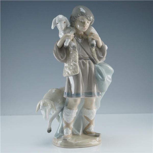 Lladro Porcelain Figurine, Shepherd Boy 1005485