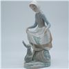Image 1 : Lladro Porcelain Figurine, Rabbit's Food 4826