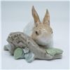 Image 5 : Lladro Signed Porcelain Figurine, Rabbit Eating 1004772