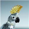 Image 4 : Swarovski Crystal Figurine, Cockatoo with Yellow Crest