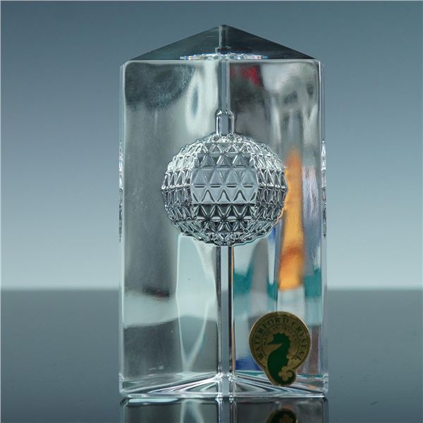 Waterford Crystal Times Square 2000 Millennium Ball Sculpture with Box