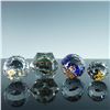 Image 1 : 4pc Disney Crystal Paperweights
