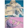 Image 2 : Anton Refregier, Color Lithograph, Three Musicians, Signed and Numbered