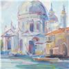 Image 2 : Igor Korotash, Oil on Canvas, Venice Gondolas - Signed