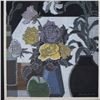 Image 2 : Mabuchi Toru Woodblock Print, Floral Still Life