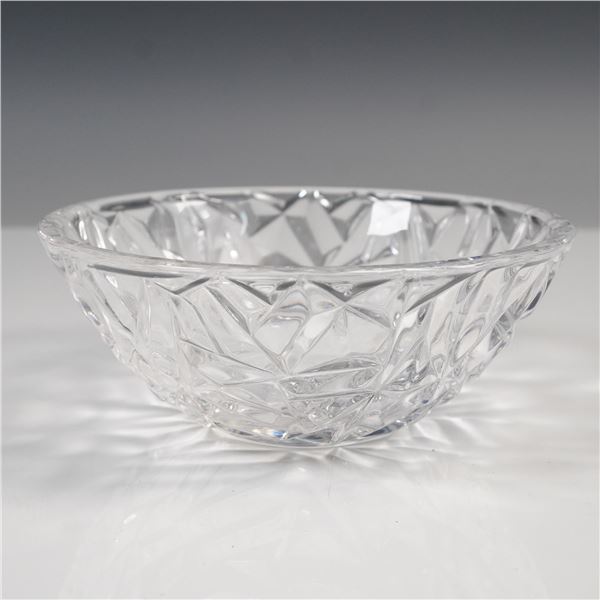 Tiffany & Co. Crystal Round Bowl, Rock Cut