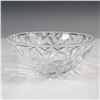 Image 1 : Tiffany & Co. Crystal Round Bowl, Rock Cut